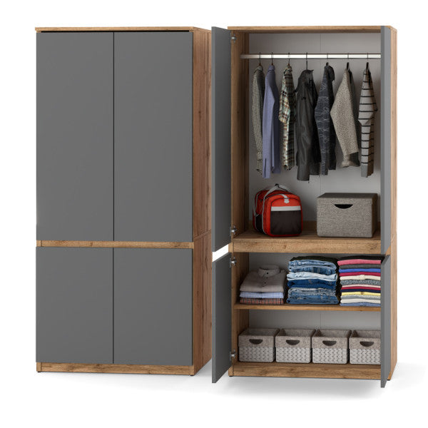 moderen-plakar-luna-sonoma-dab-antracit-80x180cm