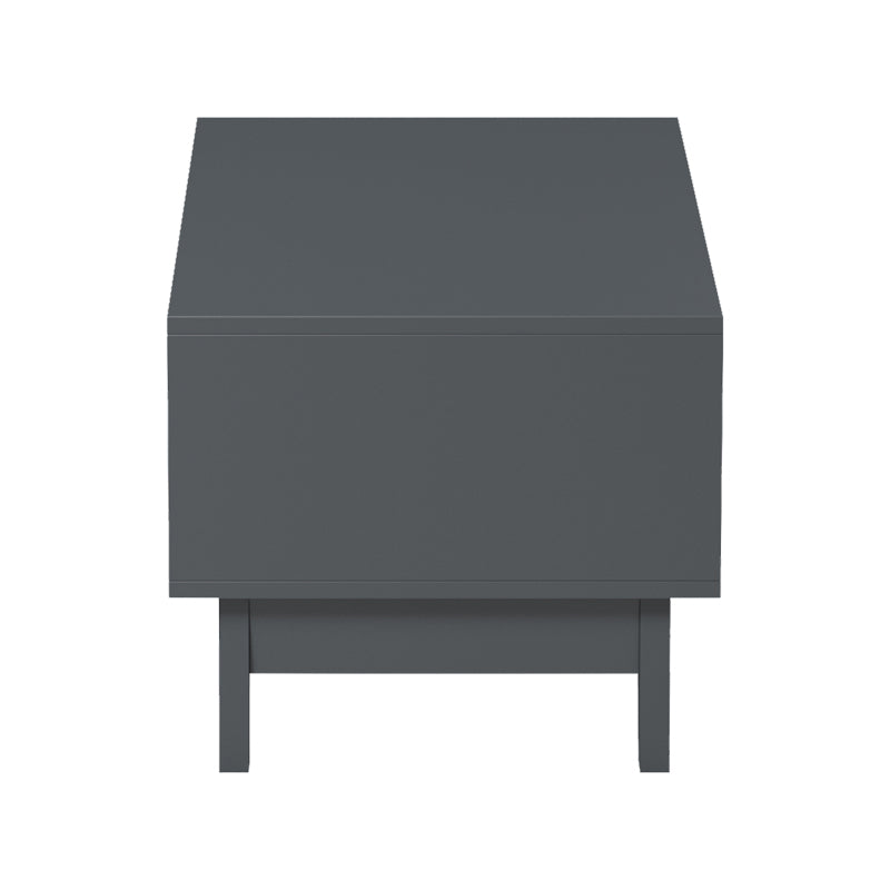Модерна клуб масичка Aura во комбинација на антрацит и сонома боја 90x45x38.5cm