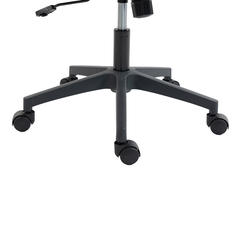 Модерна црна директорска канцелариска столица Director's Office Chair Umberex со анатомски наслон од дишлива мрежа, потпирачи за раце и засилена петкрака база на тркалца