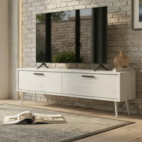 МОДЕРНА ТВ КОМОДА RIMINI – БЕЛА(160 CM)