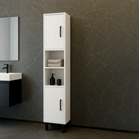 PALERMO Vertical Bathroom Cabinet – White